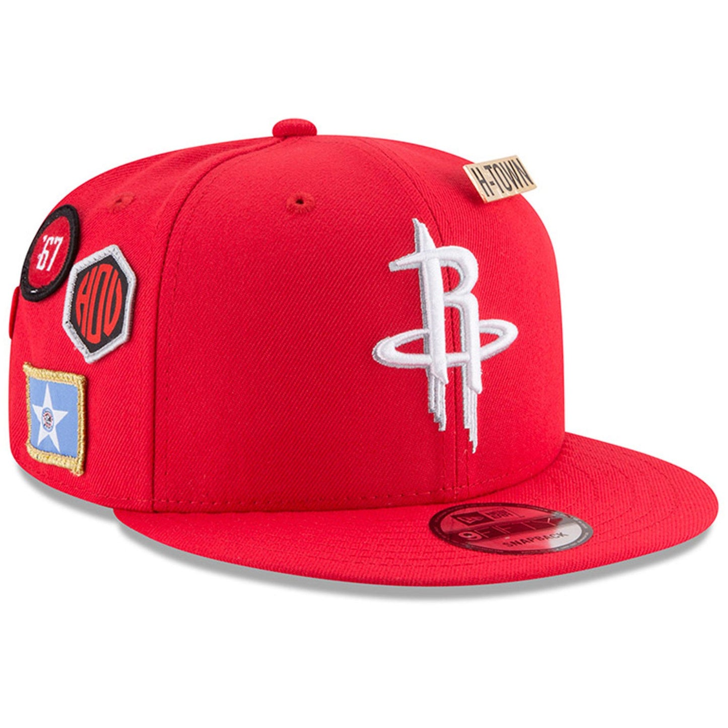 Houston Rockets New Era 2018 Draft 9FIFTY Snapback Adjustable Hat – Red