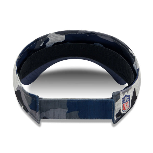 Dallas Cowboys New Era Official 2022 NFL Training Camp Adjustable Visor - Camo