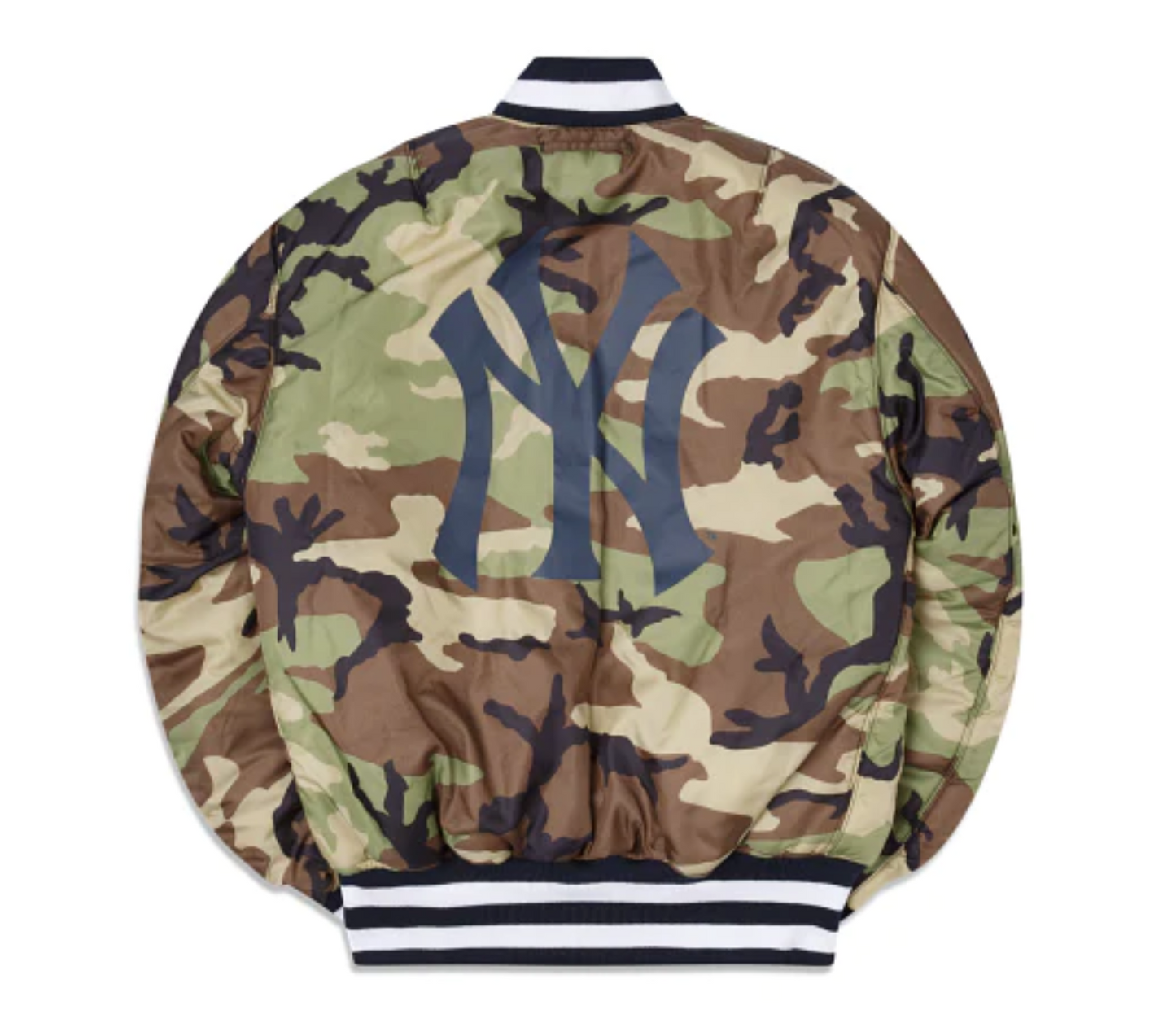 New York Yankees Alpha Industries X New Era MA-1 Bomber Reversible Jacket - Navy