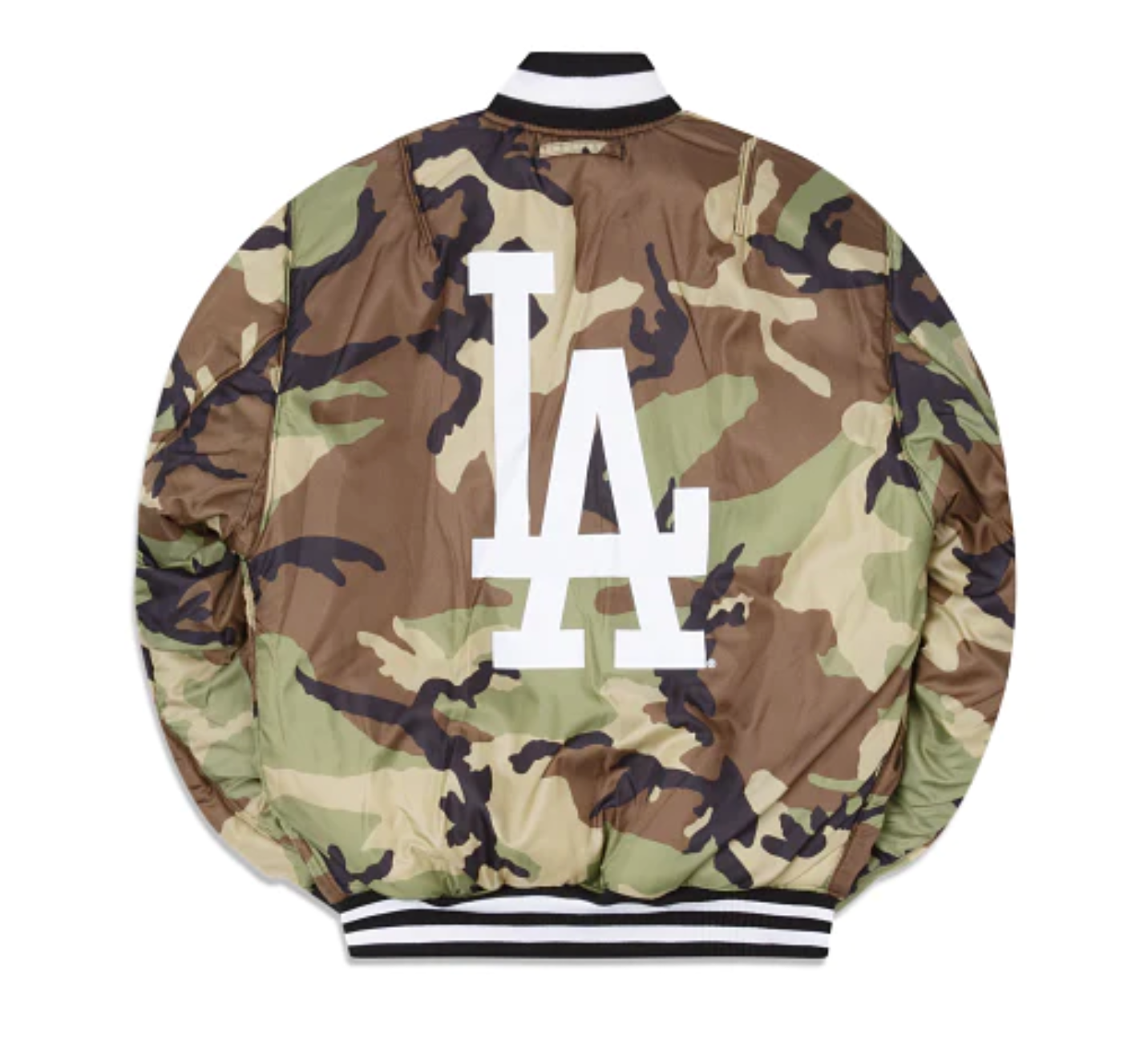 Los Angeles Dodgers Alpha Industries X New Era MA-1 Bomber Reversible Jacket - Black