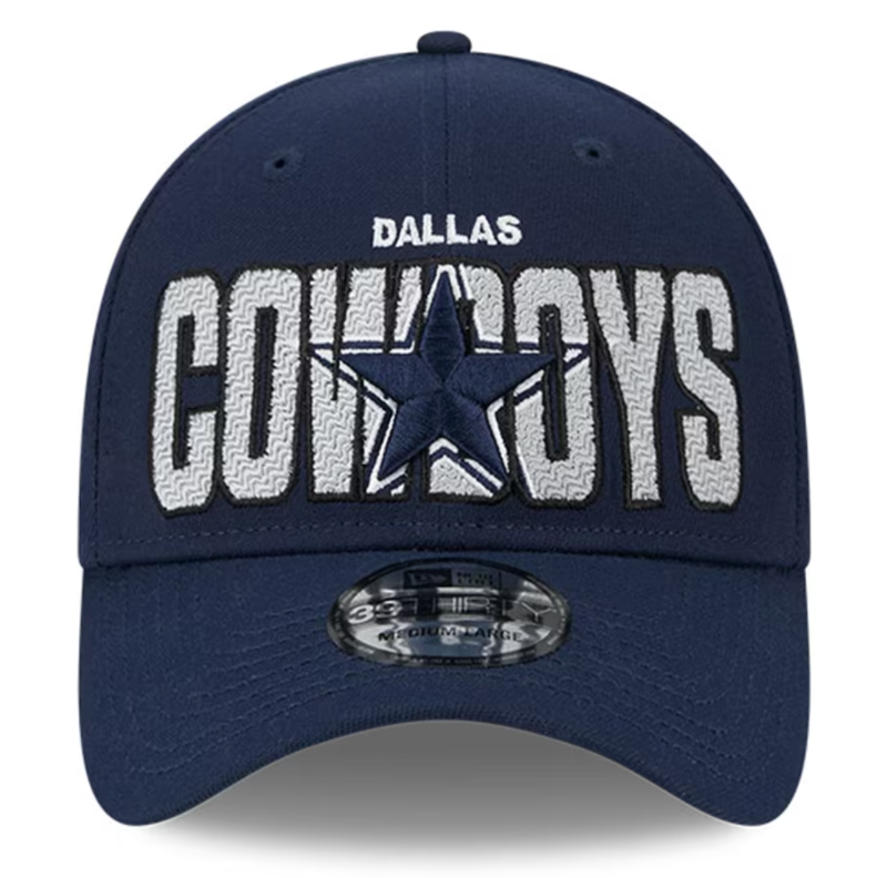 Dallas Cowboys New Era 2023 NFL Draft 39THIRTY Flex Hat - Navy