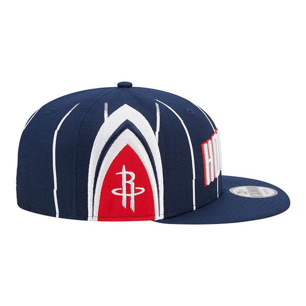 Houston Rockets New Era NBA 2022-23 CITY EDITION 9Fifty Snapback Hat - Navy/Red