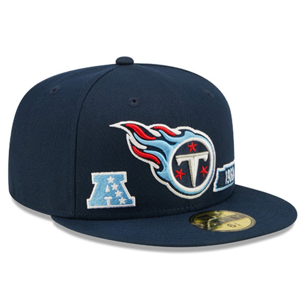 Tennessee Titans New Era TEAM IDENTITY Exclusive NFL Fitted 59Fifty Hat