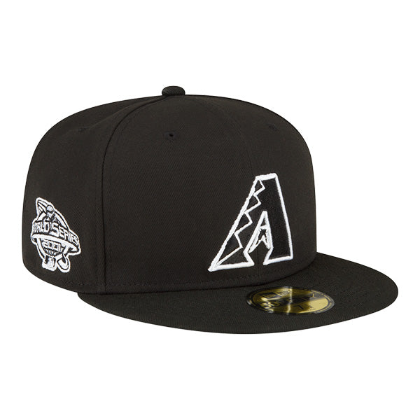 Arizona Diamondbacks New Era 2001 World Series Exclusive 59Fifty Fitted Hat -Black/White