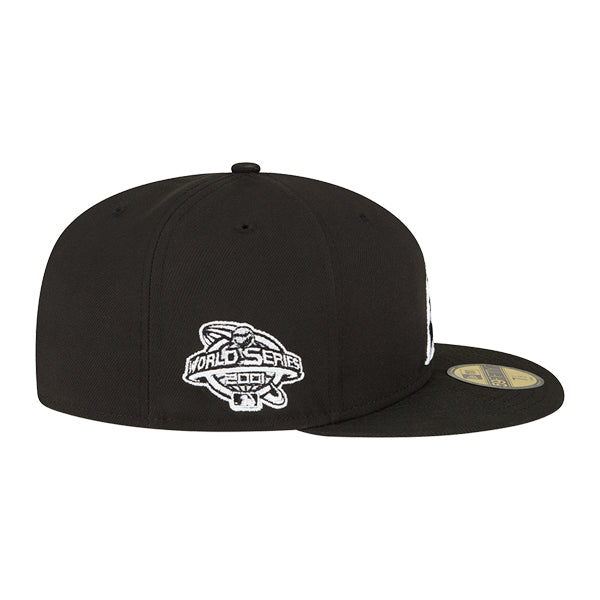 Arizona Diamondbacks New Era 2001 World Series Exclusive 59Fifty Fitted Hat -Black/White