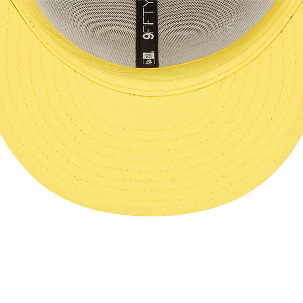 Golden State Warriors New Era NBA 2022-23 CITY EDITION 9Fifty Snapback Hat - Black/Yellow