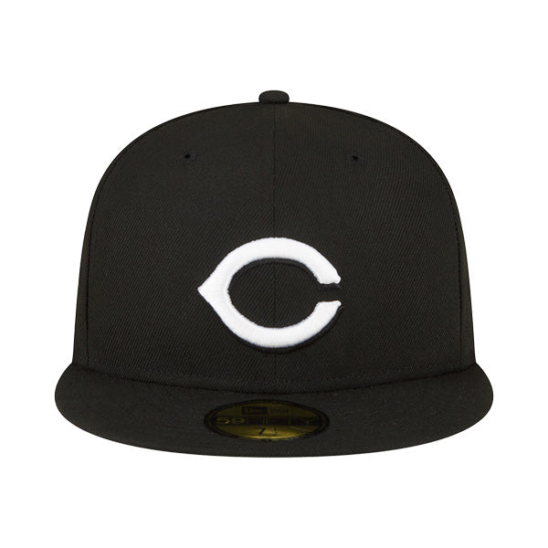 Cincinnati Reds New Era 1990 World Series Exclusive 59Fifty Fitted Hat -Black/White