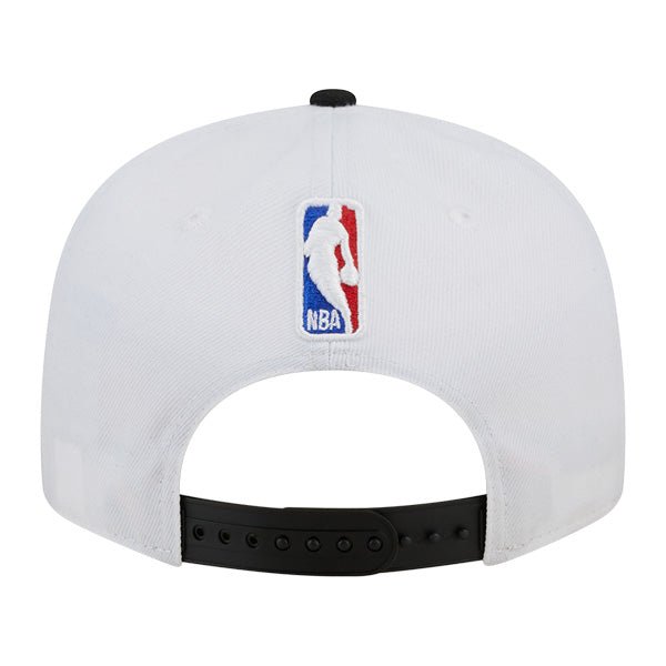 Miami Heat New Era NBA 2022-23 CITY EDITION 9Fifty Snapback Hat -White/Black