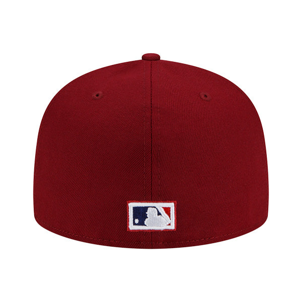 Philadelphia Phillies 1980 WORLD SERIES New Era Exclusive 59Fifty Fitted Hat - Maroon/Gray UV