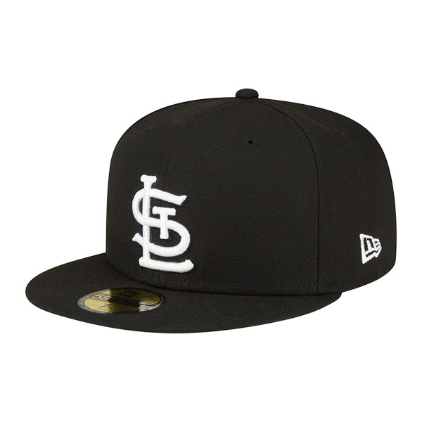 St.Louis Cardinals New Era 2006 World Series Exclusive 59Fifty Fitted Hat -Black/White