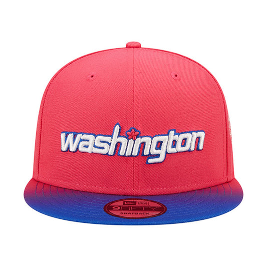 Washington Wizards New Era NBA 2022-23 CITY EDITION 9Fifty Snapback Hat -Pink/Royal