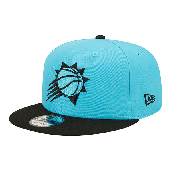 Phoenix Suns New Era NBA 2022-23 CITY EDITION 9Fifty Snapback Hat – Vice Blue/Black