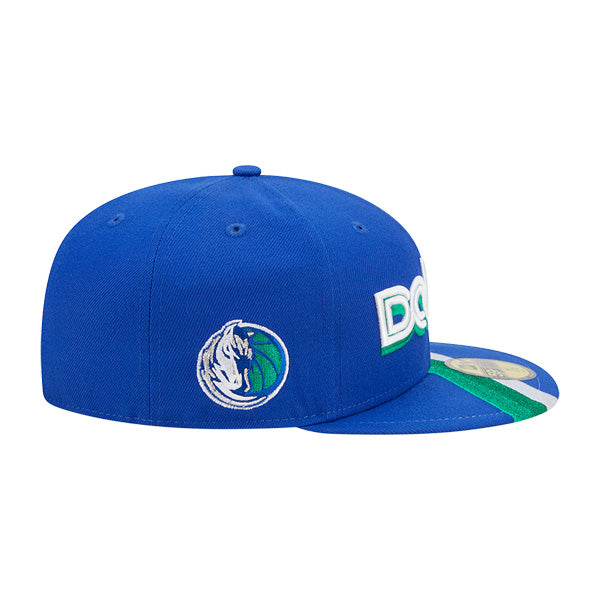 Dallas Mavericks New Era NBA 2022-23 CITY EDITION 59Fifty Fitted Hat - Royal/Green
