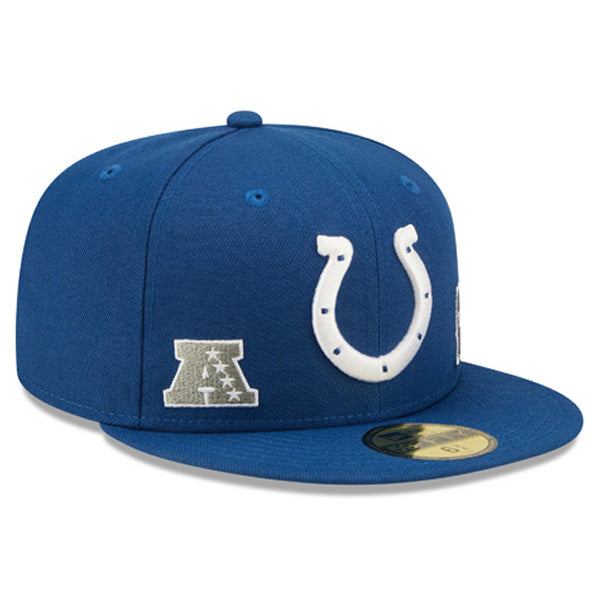 Indianapolis Colts New Era TEAM IDENTITY Exclusive NFL Fitted 59Fifty Hat