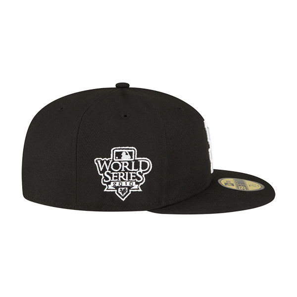 San Francisco Giants New Era 2010 World Series Exclusive 59Fifty Fitted Hat -Black/White