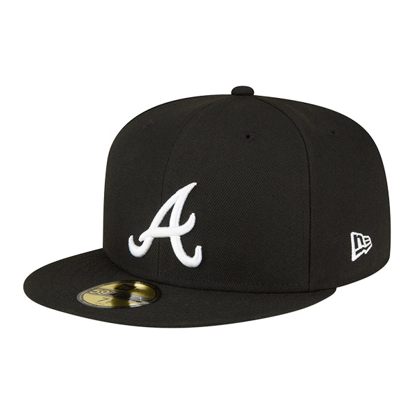 Atlanta Braves New Era 2021 World Series Exclusive 59Fifty Fitted Hat -Black/White