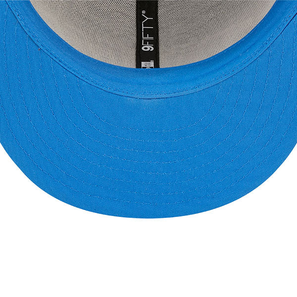 Oklahoma City Thunder New Era NBA 2022-23 CITY EDITION 9Fifty Snapback Hat - Gray/Brown/Blue