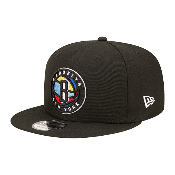 Brooklyn Nets New Era NBA 2022-23 CITY EDITION Alternate 9Fifty Snapback Hat - Black