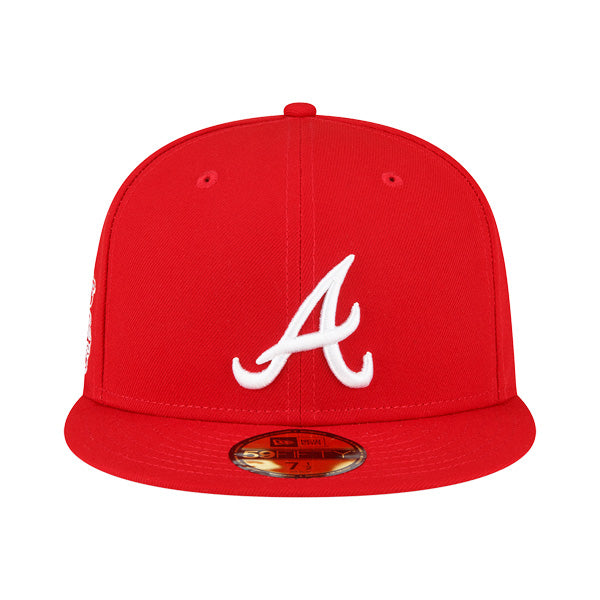 Atlanta Braves New Era 2000 All-Star Game Exclusive 59Fifty Fitted Hat -Red/White