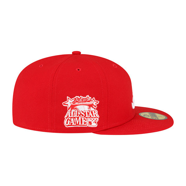 Atlanta Braves New Era 2000 All-Star Game Exclusive 59Fifty Fitted Hat -Red/White