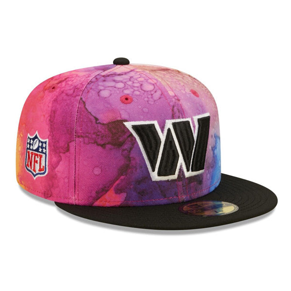 Washington Commanders New Era 2022 NFL Crucial Catch 59FIFTY Fitted Hat - Pink/Black