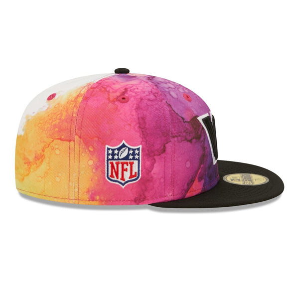 Washington Commanders New Era 2022 NFL Crucial Catch 59FIFTY Fitted Hat - Pink/Black