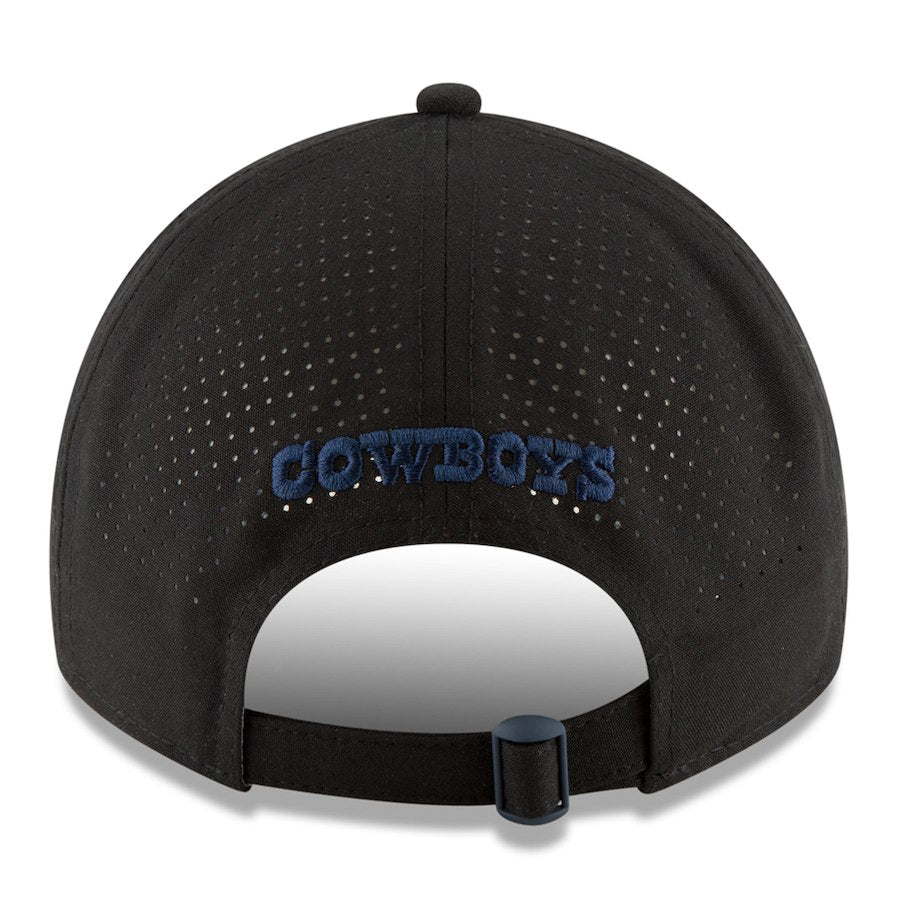 Dallas Cowboys New Era 2018 Training Camp 9Twenty Adjustable Dad's Hat - Black