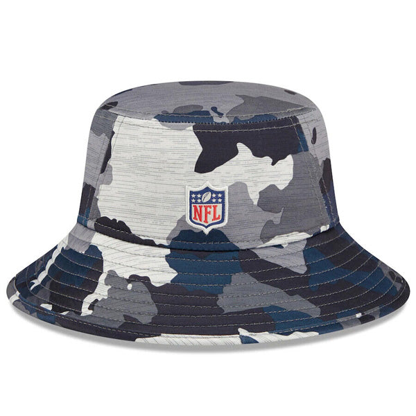 Dallas Cowboys New Era Official 2022 NFL Training Camp Bucket Hat - Camo