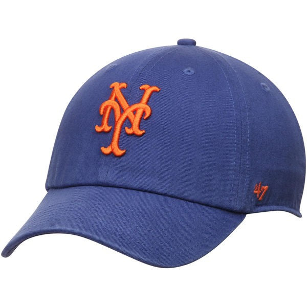 New York Mets CLEAN UP STRAPBACK 47 Brand MLB Hat