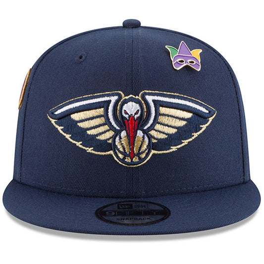 New Orleans Pelicans New Era 2018 Draft 9FIFTY Snapback Adjustable Hat – Navy
