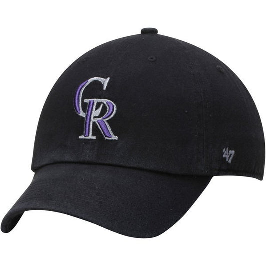 Colorado Rockies CLEAN UP STRAPBACK 47 Brand MLB Hat
