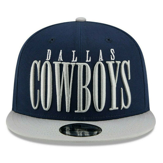 Dallas Cowboys New Era NFL TEAM TITLE 9Fifty Snapback Hat - Navy