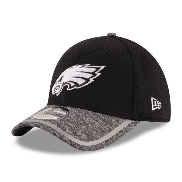 Philadelphia Eagles New Era NFL 2016 Training 39Thirty Flex-Fit Hat - Black