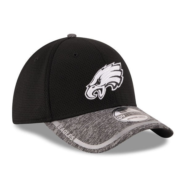 Philadelphia Eagles New Era NFL 2016 Training 39Thirty Flex-Fit Hat - Black