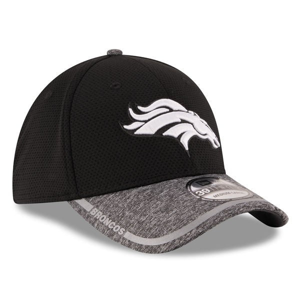 Denver Broncos New Era NFL 2016 Training 39Thirty Flex-Fit Hat - Black