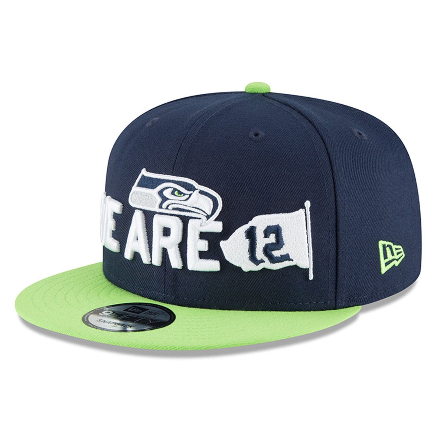 Seattle Seahawks New Era 2018 NFL Draft Spotlight 9Fifty Snapback Hat - Navy