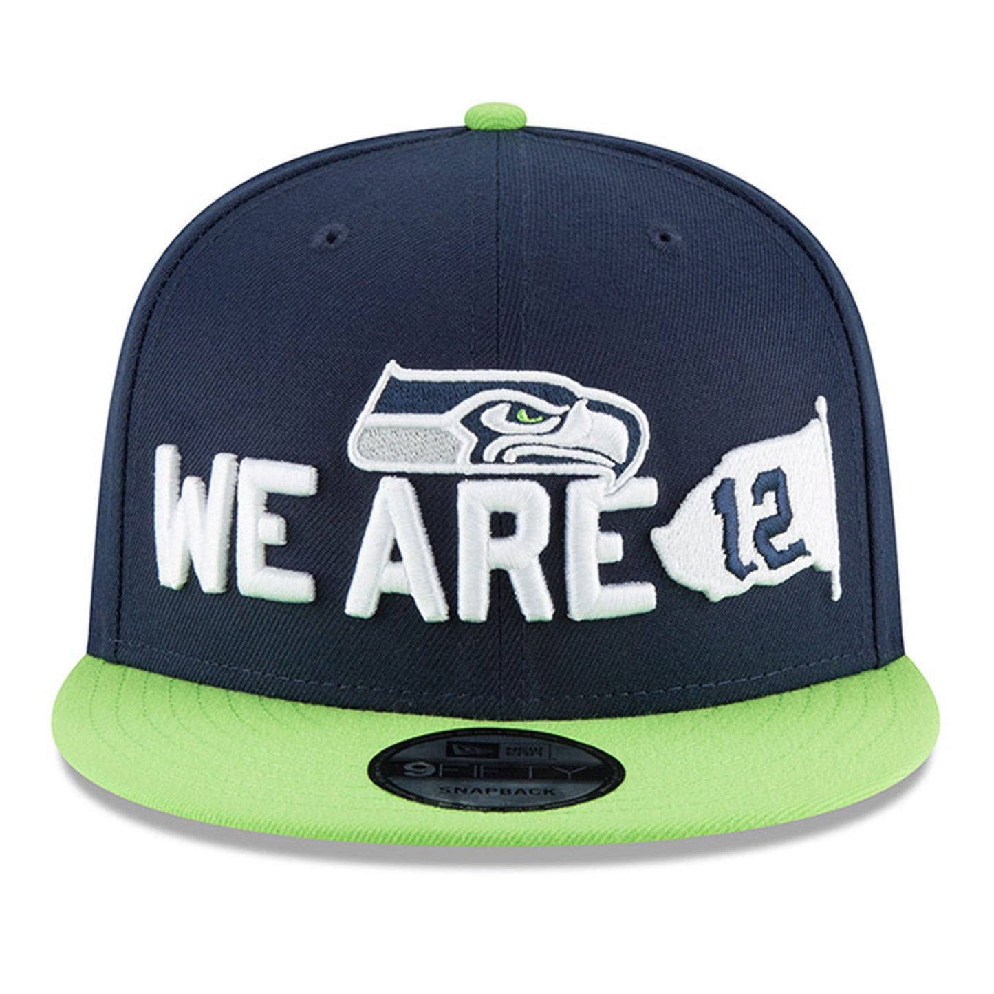 Seattle Seahawks New Era 2018 NFL Draft Spotlight 9Fifty Snapback Hat - Navy