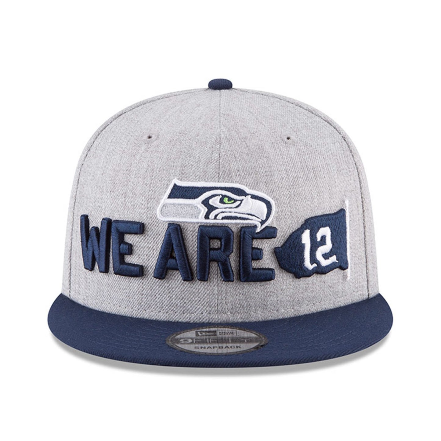 Seattle Seahawks New Era 2018 NFL Draft On-Stage 9Fifty Snapback Hat - Graphite