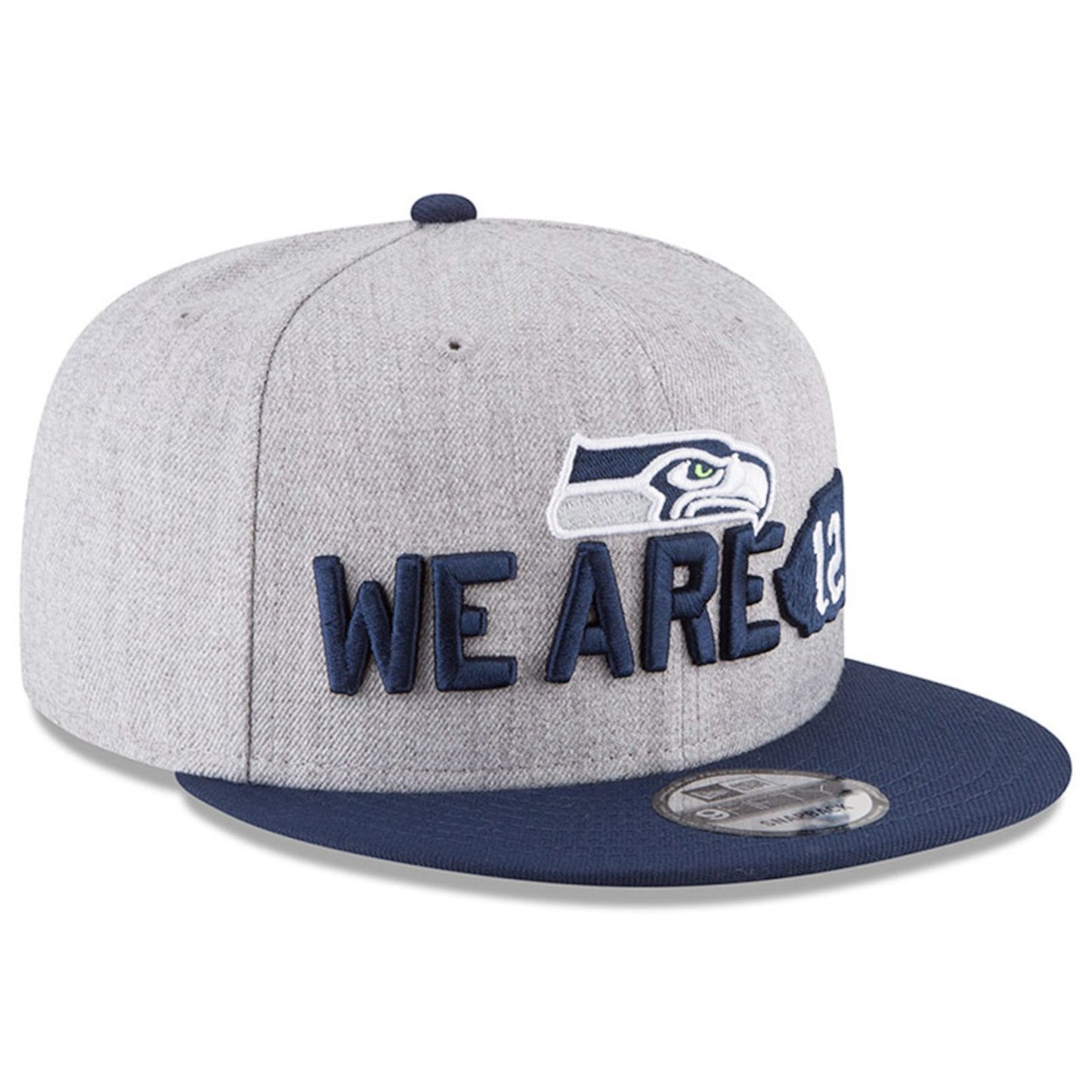 Seattle Seahawks New Era 2018 NFL Draft On-Stage 9Fifty Snapback Hat - Graphite