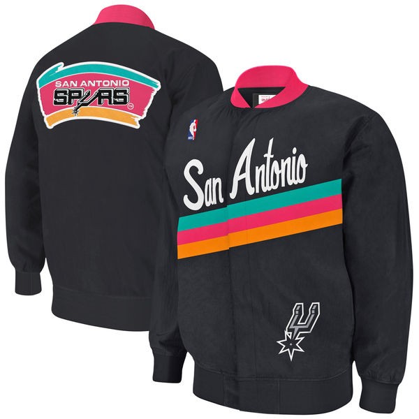 San Antonio Spurs 1994-95 NBA Authentic Mitchell & Ness Warm-Up Jacket