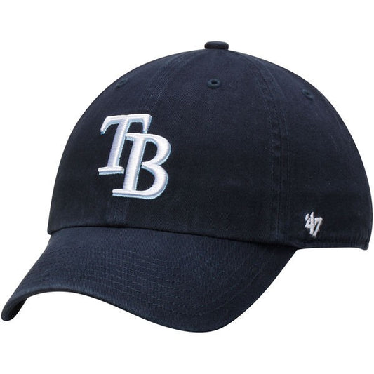 Tampa Bay Rays Home CLEAN UP STRAPBACK 47 Brand MLB Hat