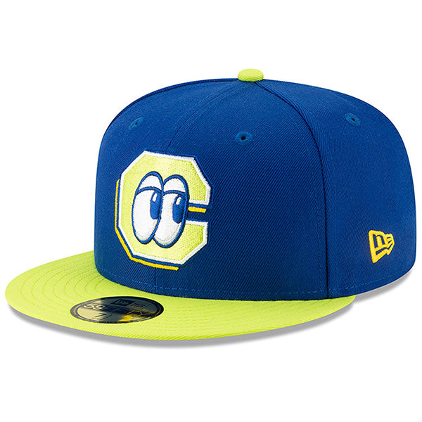 Chattanooga Lookouts (Montañas de) New Era Copa de la Diversion (FUN CUP) 59FIFTY Fitted Hat - Royal/Lime