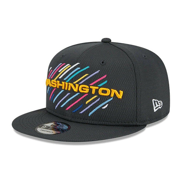 Washington Football Team New Era 2021 NFL Crucial Catch 9Fifty Snapback Adjustable Hat - Charcoal