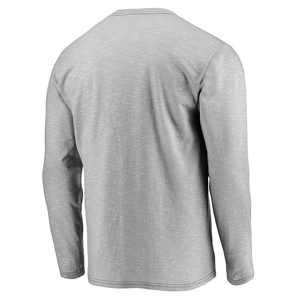 Washington Nationals Fanatics 2019 World Series Champions Locker Room Space Dye Long Sleeve T-Shirt - Gray