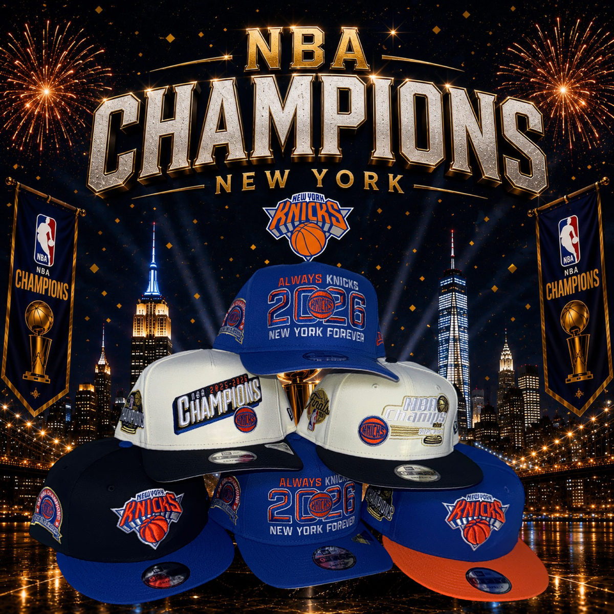 🗽NEW YORK KNICKS NBA CHAMPIONS🏆