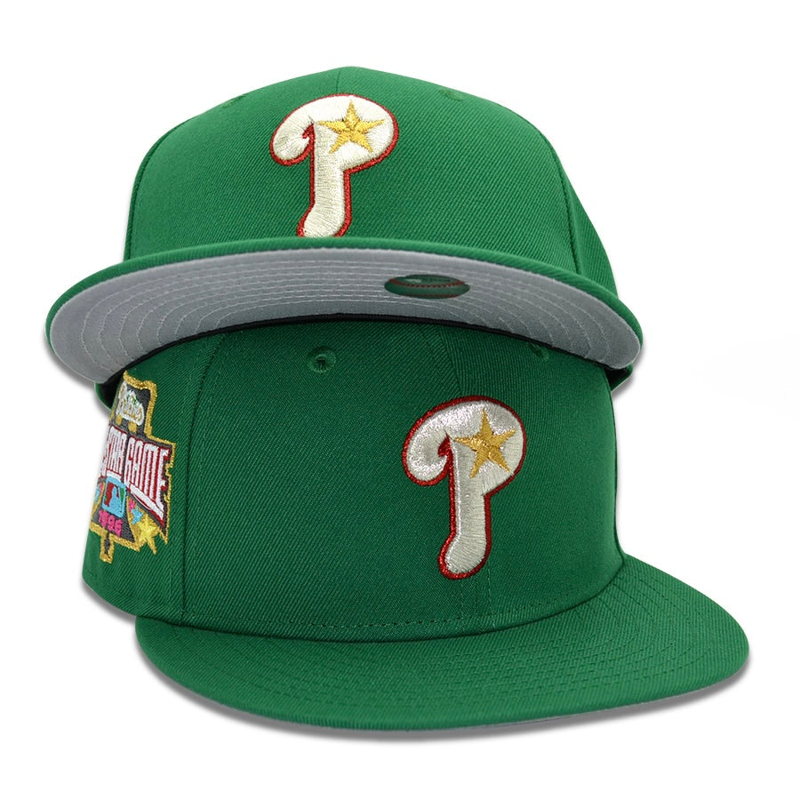 Philadelphia Phillies "TOMMY OLIVER" Exclusive New Era 59Fifty Fitted Hat - Kelly