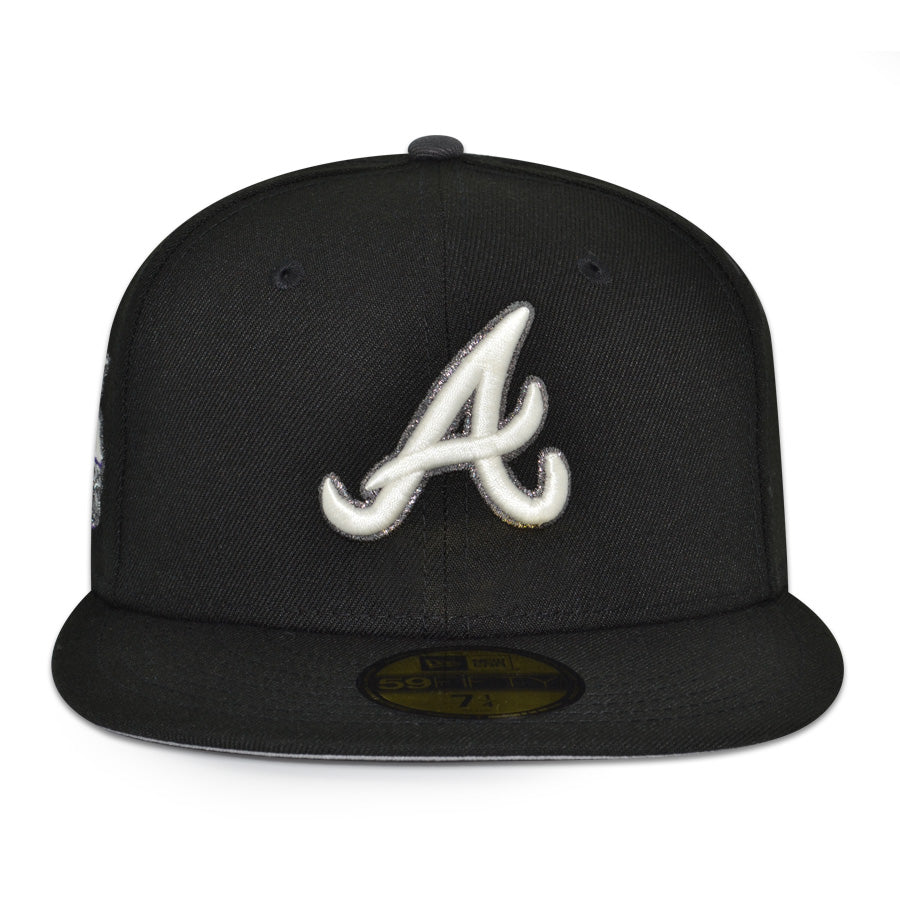 Atlanta Braves "PURPLE REIGN" Exclusive New Era 59Fifty Fitted Hat - Black