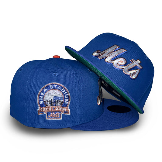 New York Mets "AMAZIN' METS" Exclusive New Era 59Fifty Fitted Hat - Blue Azure