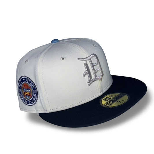 Detroit Tigers "COLD CORNER" Exclusive New Era 59Fifty Fitted Hat - Chrome/Black