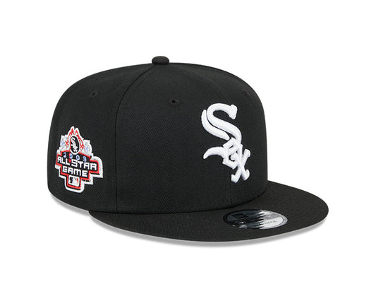 Chicago White Sox New Era 2003 World Series PATCH-UP Snapback Hat - Black